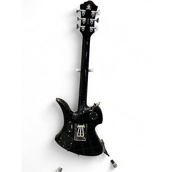 Used B.C. Rich Pro X Mockingbird Transparent Red Solid Body Electric Guitar