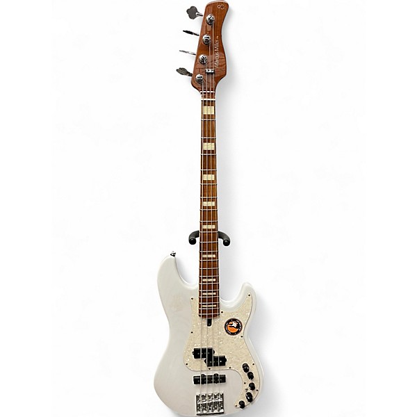 Used Sire MARCUS MILLER P8 Arctic White Electric Bass Guitar
