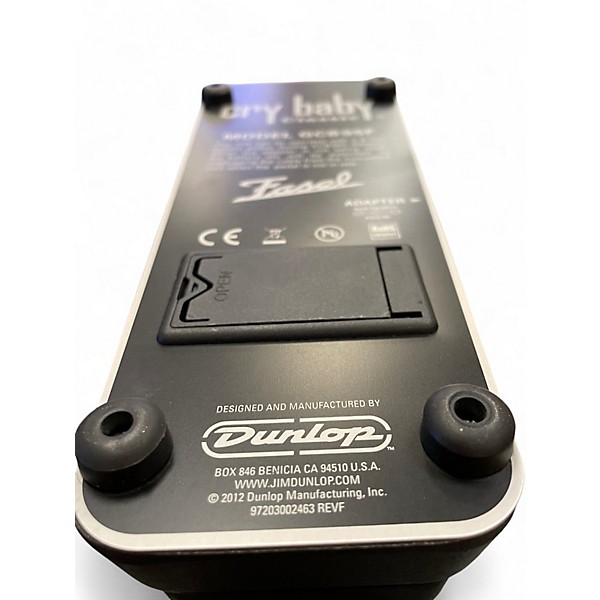 Used Dunlop GCB95F Crybaby Classic Wah With Fasel Inductor Effect Pedal