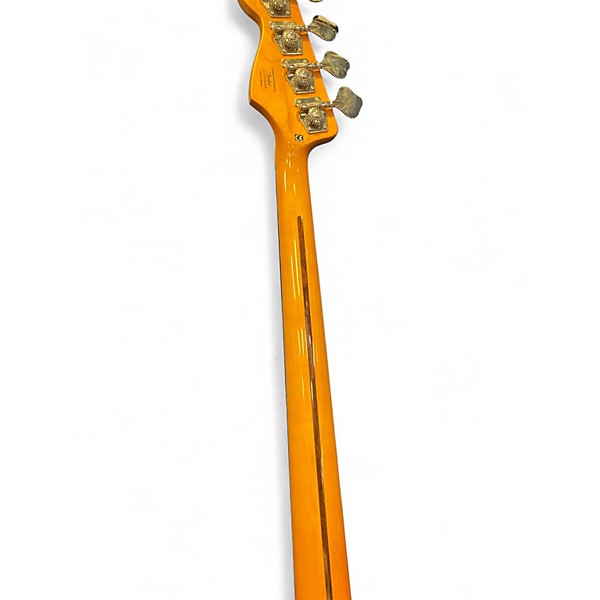 Used 2020s Squier Classic Vibe 70s Jazz Bass Natural Electric Bass Guitar