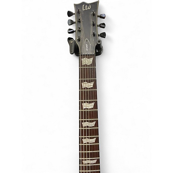 Used ESP LTD EC257 Black Solid Body Electric Guitar