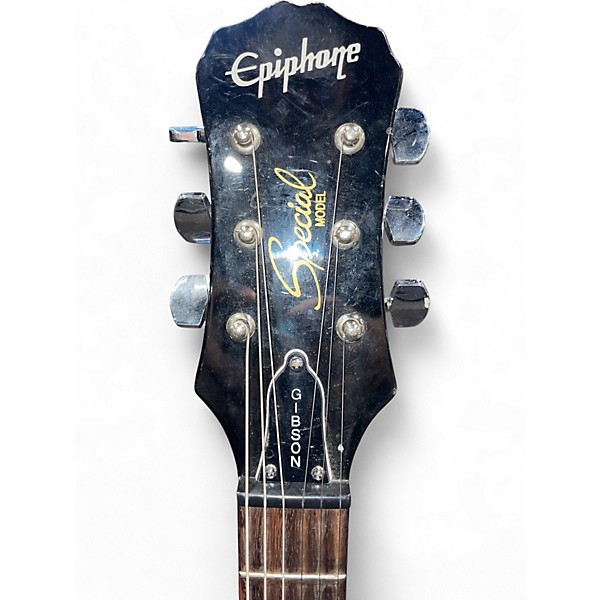 Used Epiphone Les Paul Special II Black Solid Body Electric Guitar