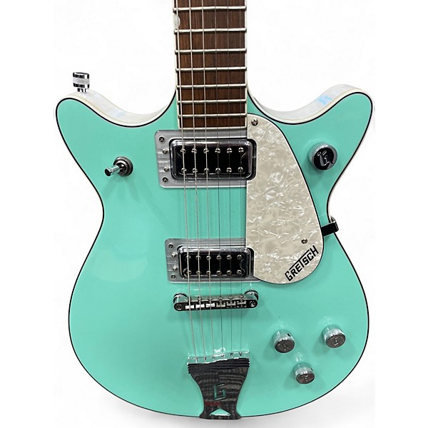 Used Gretsch Guitars G5232 Jet Teal Solid Body Electric Guitar