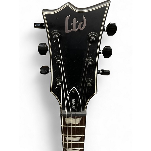 Used Ltd EC201 Black Solid Body Electric Guitar