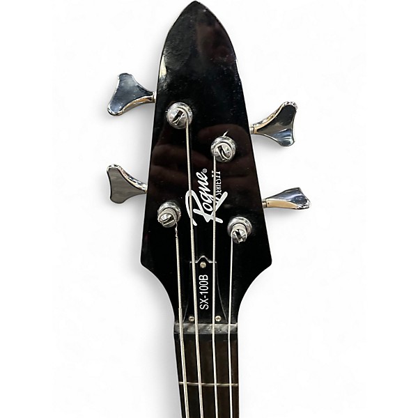 Used Rogue SX-100B Blue Electric Bass Guitar