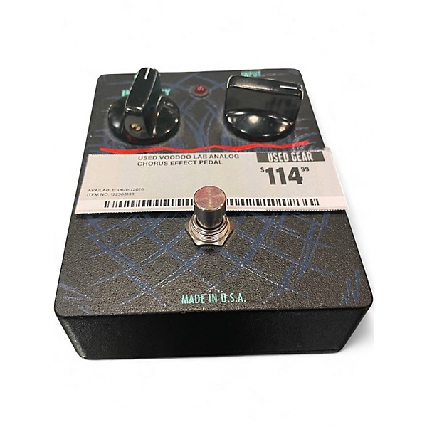 Used Voodoo Lab ANALOG CHORUS Effect Pedal