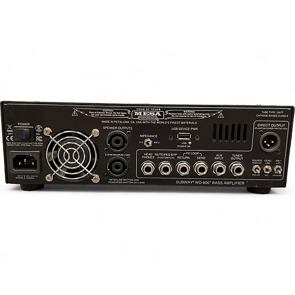 Used MESA/Boogie Subway WD-800 Bass Amp Head