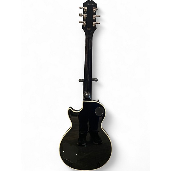 Used Epiphone Les Paul Custom Silverburst Solid Body Electric Guitar