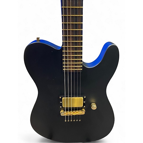 Used ESP LTD Alan Ashby AA1 Satin Black Solid Body Electric Guitar