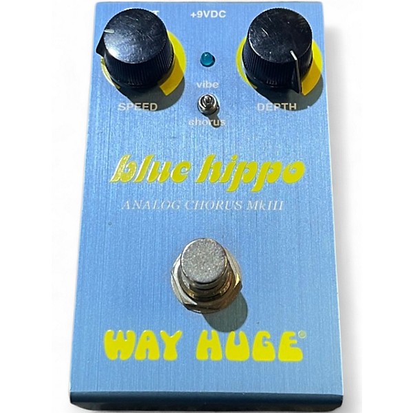 Used Way Huge Electronics blue hippo Effect Pedal
