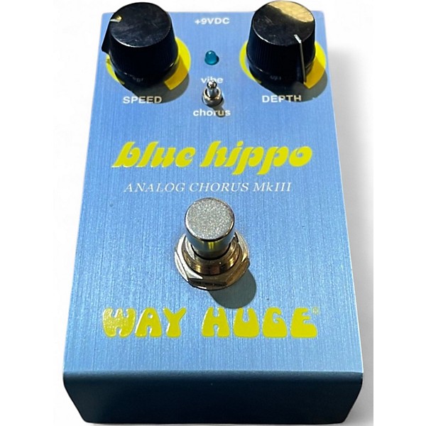 Used Way Huge Electronics blue hippo Effect Pedal