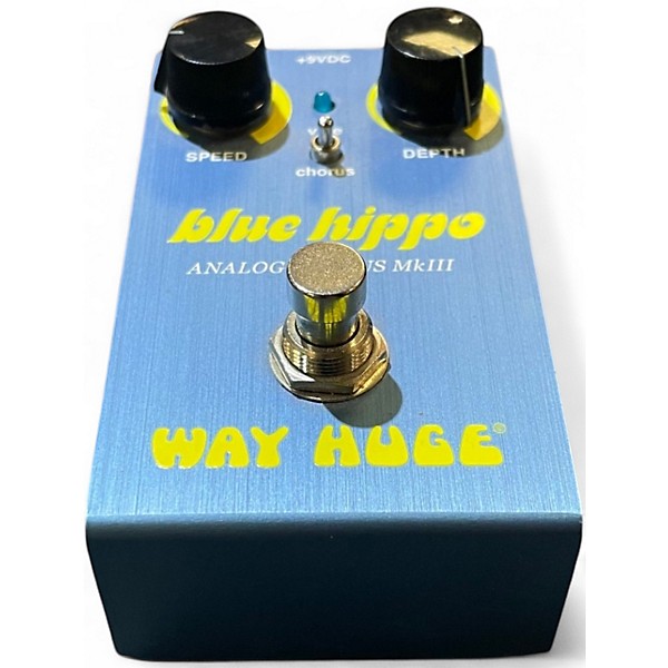Used Way Huge Electronics blue hippo Effect Pedal