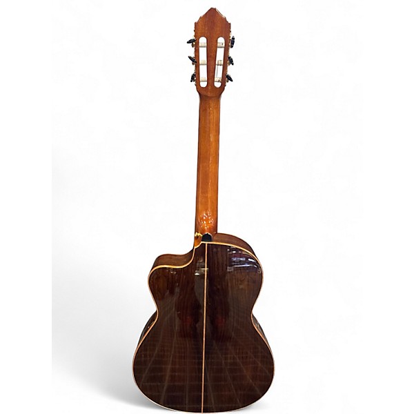 Used Lucero LFN200SCE Natural Classical Acoustic Electric Guitar