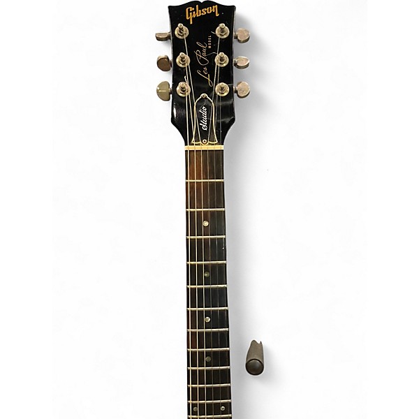 Vintage 1983 Gibson Les Paul Studio Black Solid Body Electric Guitar