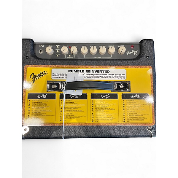 Used Fender Rumble 40 Bass Combo Amp