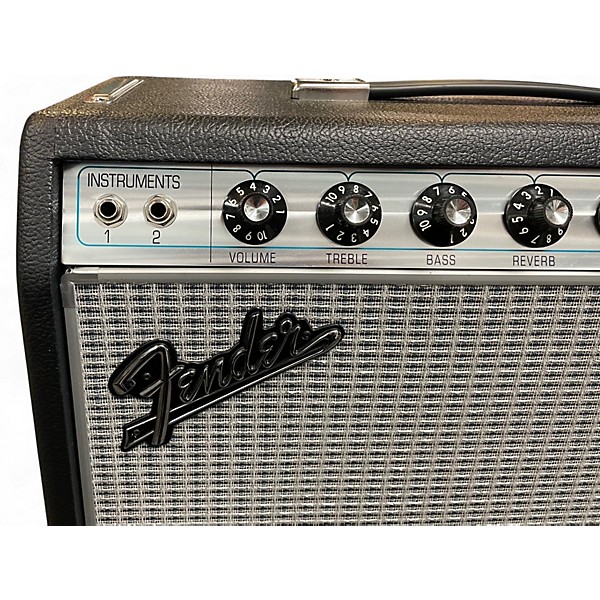 Used Fender 1968 Custom Princeton Reverb 12W 1x10 Tube Guitar Combo Amp