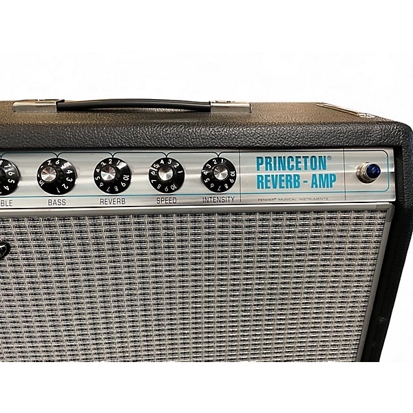 Used Fender 1968 Custom Princeton Reverb 12W 1x10 Tube Guitar Combo Amp