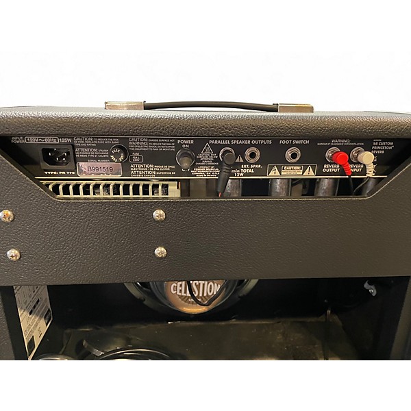 Used Fender 1968 Custom Princeton Reverb 12W 1x10 Tube Guitar Combo Amp