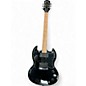 Used Epiphone SG Special Bolt On Ebony Solid Body Electric Guitar thumbnail