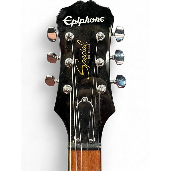Used Epiphone SG Special Bolt On Ebony Solid Body Electric Guitar