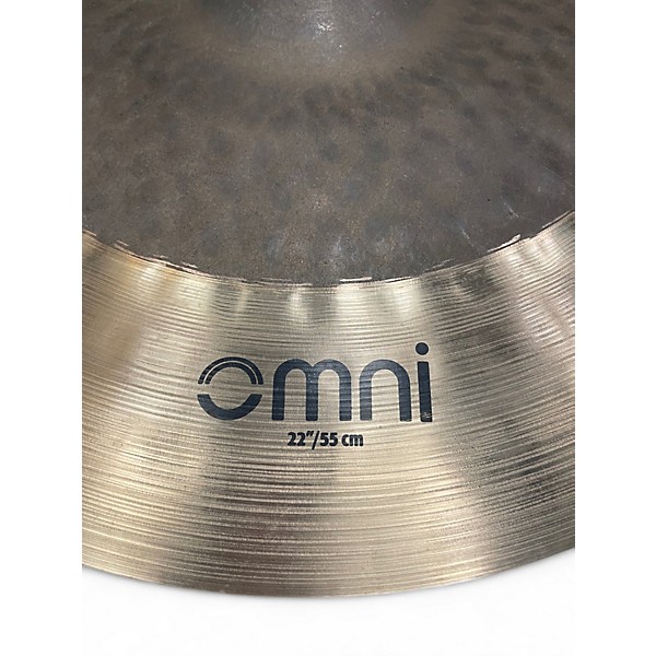 Used SABIAN 22in HHX Omni Ride Cymbal