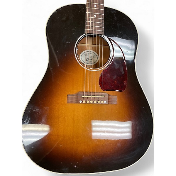 Used Gibson J45 Standard Vintage Sunburst Acoustic Electric Guitar