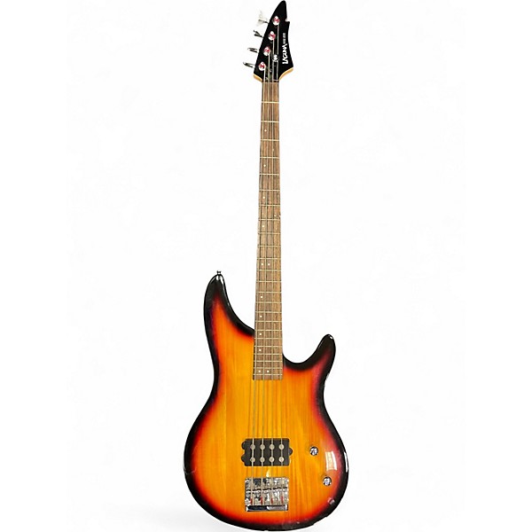 Used Laguna LB224 Tobacco Burst Electric Bass Guitar