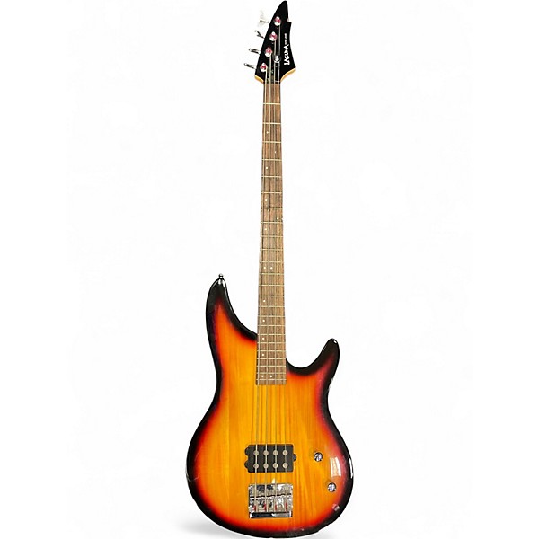 Used Laguna LB224 Tobacco Burst Electric Bass Guitar