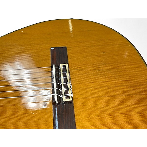 Vintage 1970s Washburn C-100 Natural Classical Acoustic Guitar