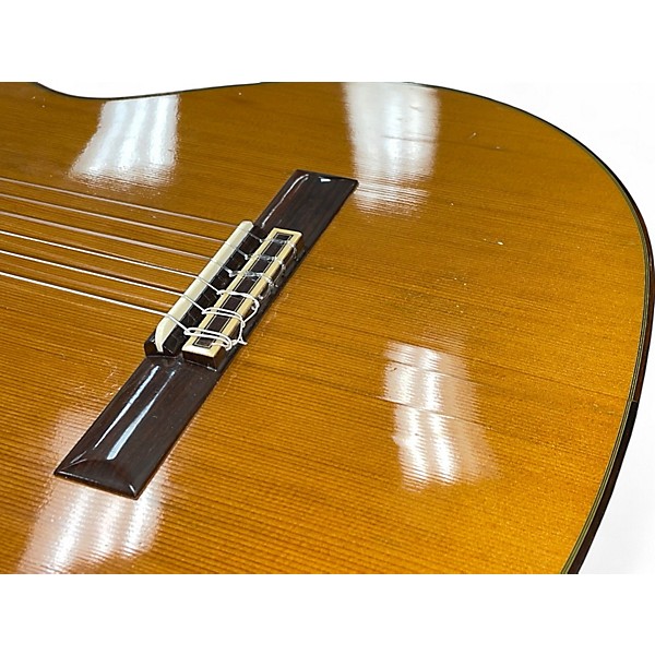 Vintage 1970s Washburn C-100 Natural Classical Acoustic Guitar