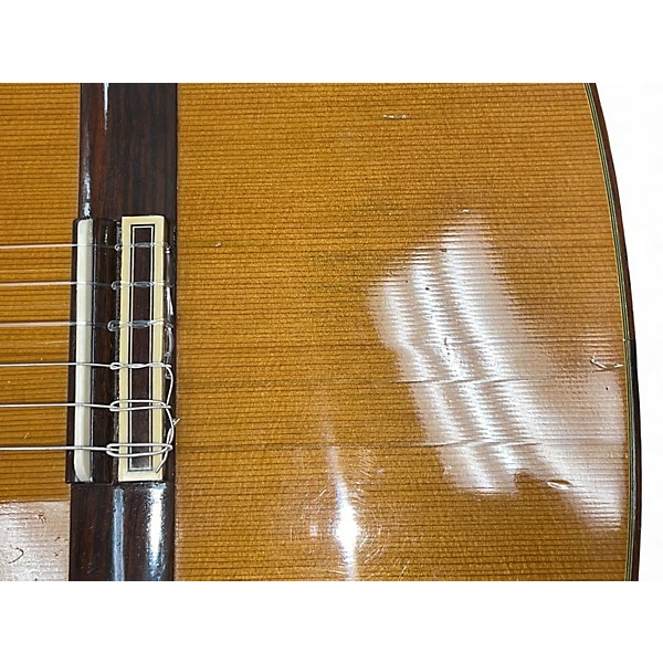 Vintage 1970s Washburn C-100 Natural Classical Acoustic Guitar
