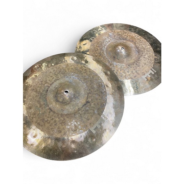 Used MEINL 15in Byzance Dual Hi Hat Pair Cymbal