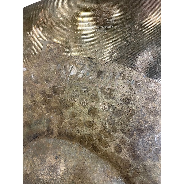 Used MEINL 15in Byzance Dual Hi Hat Pair Cymbal