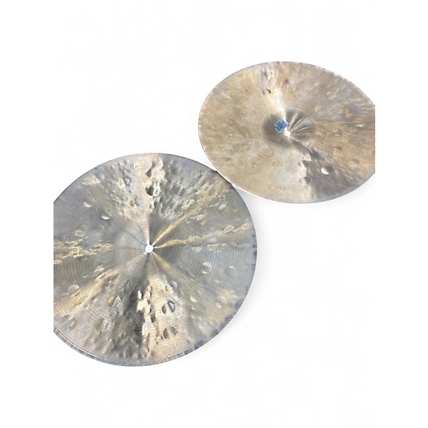 Used MEINL 15in Byzance Dual Hi Hat Pair Cymbal