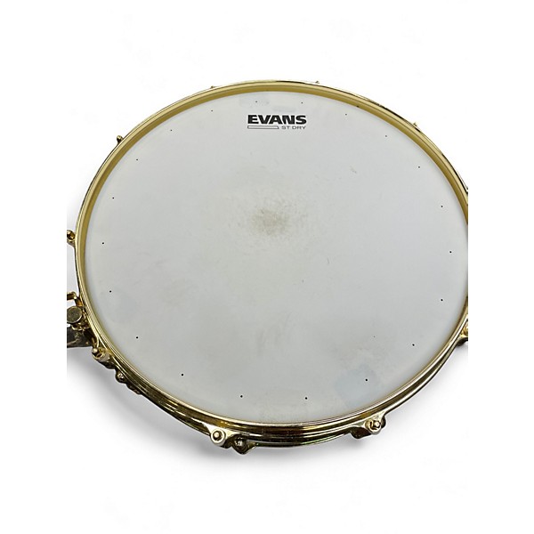 Used Ludwig 14in Carl Palmer Venus Signature Snare Green Drum