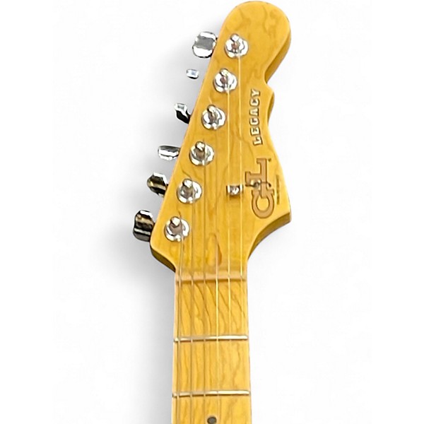 Used G&L Tribute Legacy Olympic White Solid Body Electric Guitar