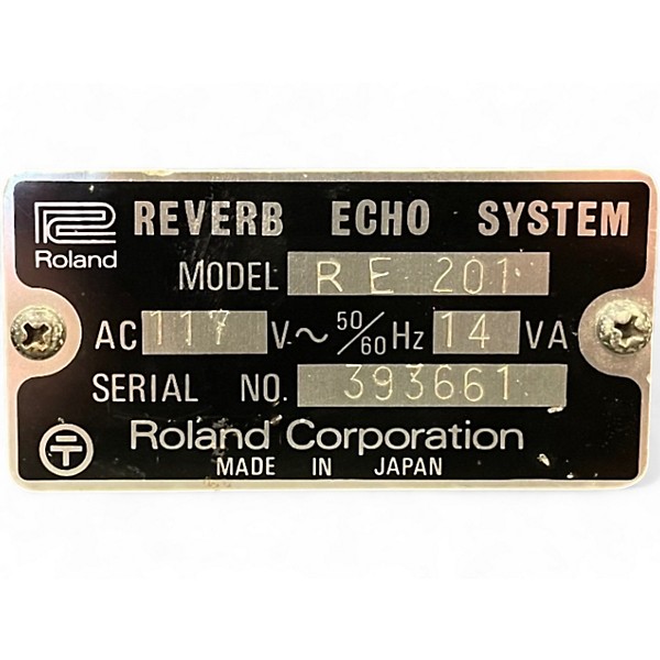 Vintage 1984 Roland RE-201 Space Echo Effects Processor