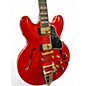 Used Epiphone Back to the Future 345 Wine Red Hollow Body Electric Guitar