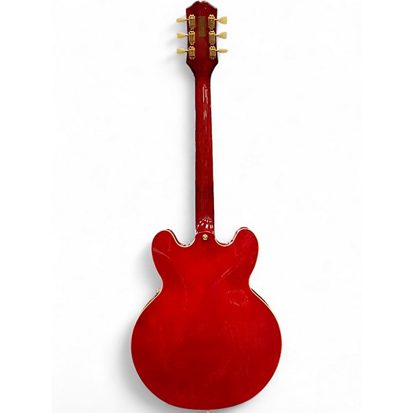 Used Epiphone Back to the Future 345 Wine Red Hollow Body Electric Guitar