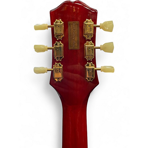 Used Epiphone Back to the Future 345 Wine Red Hollow Body Electric Guitar