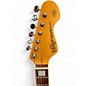 Used Vintage Revo Surfmaster Firenza Red Solid Body Electric Guitar