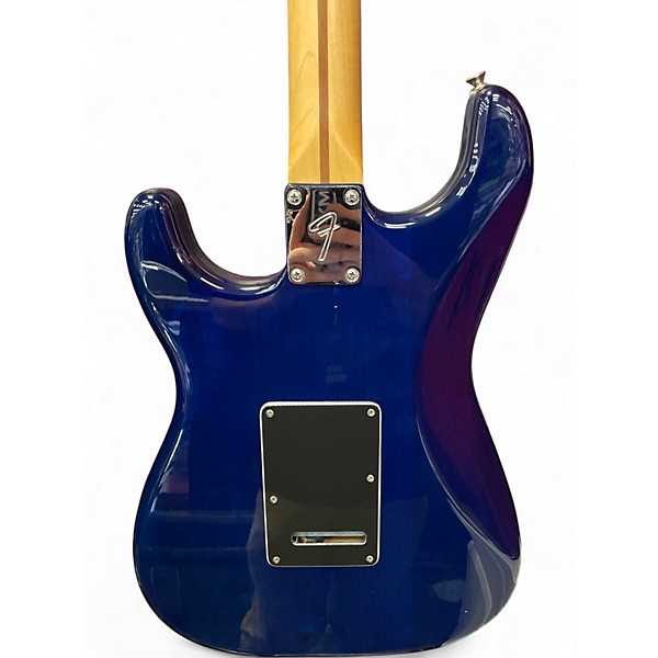 Used Fender Player Plus Stratocaster HSS Blue Burst Solid Body Electric Guitar
