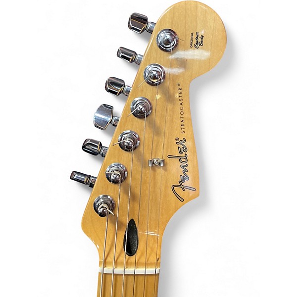 Used Fender Player Plus Stratocaster HSS Blue Burst Solid Body Electric Guitar