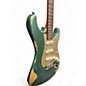 Used Fender Custom Shop LTD 59 Stratocaster Roasted maple Heavy Relic Sherwood Green Metallic Solid Body Electric Guitar