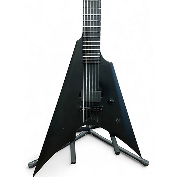 Used ESP LTD ARROW BLACK METAL Black Solid Body Electric Guitar