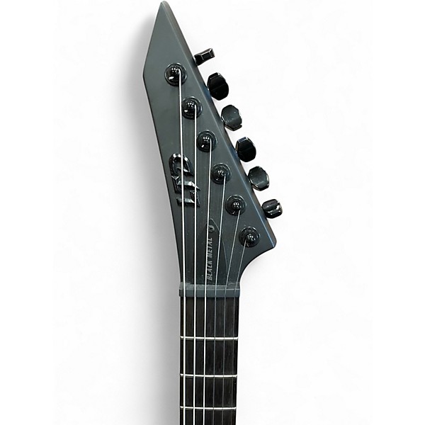 Used ESP LTD ARROW BLACK METAL Black Solid Body Electric Guitar
