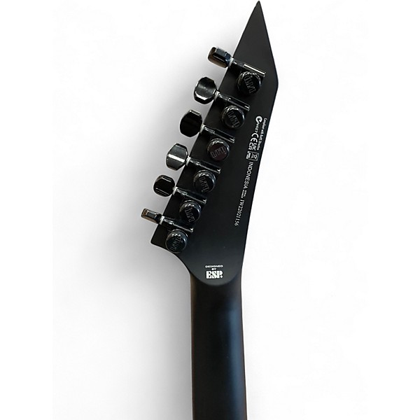 Used ESP LTD ARROW BLACK METAL Black Solid Body Electric Guitar
