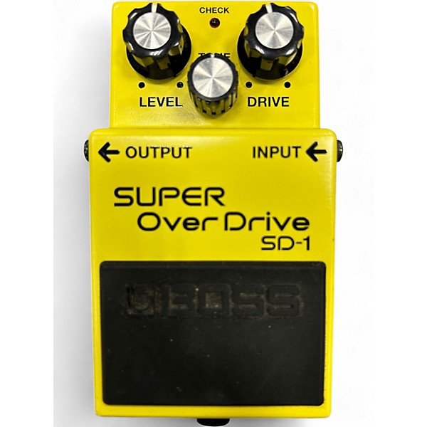 Used BOSS SD1 Super Overdrive Effect Pedal