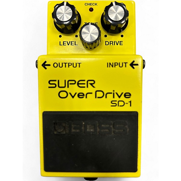 Used BOSS SD1 Super Overdrive Effect Pedal