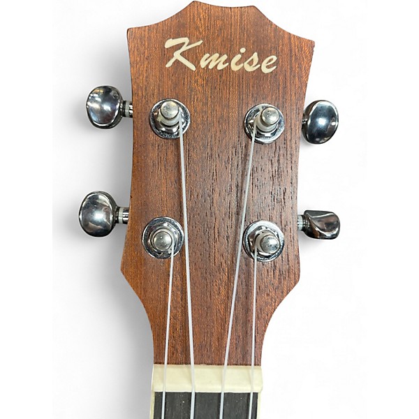 Used Kmise Banjo Natural Ukulele